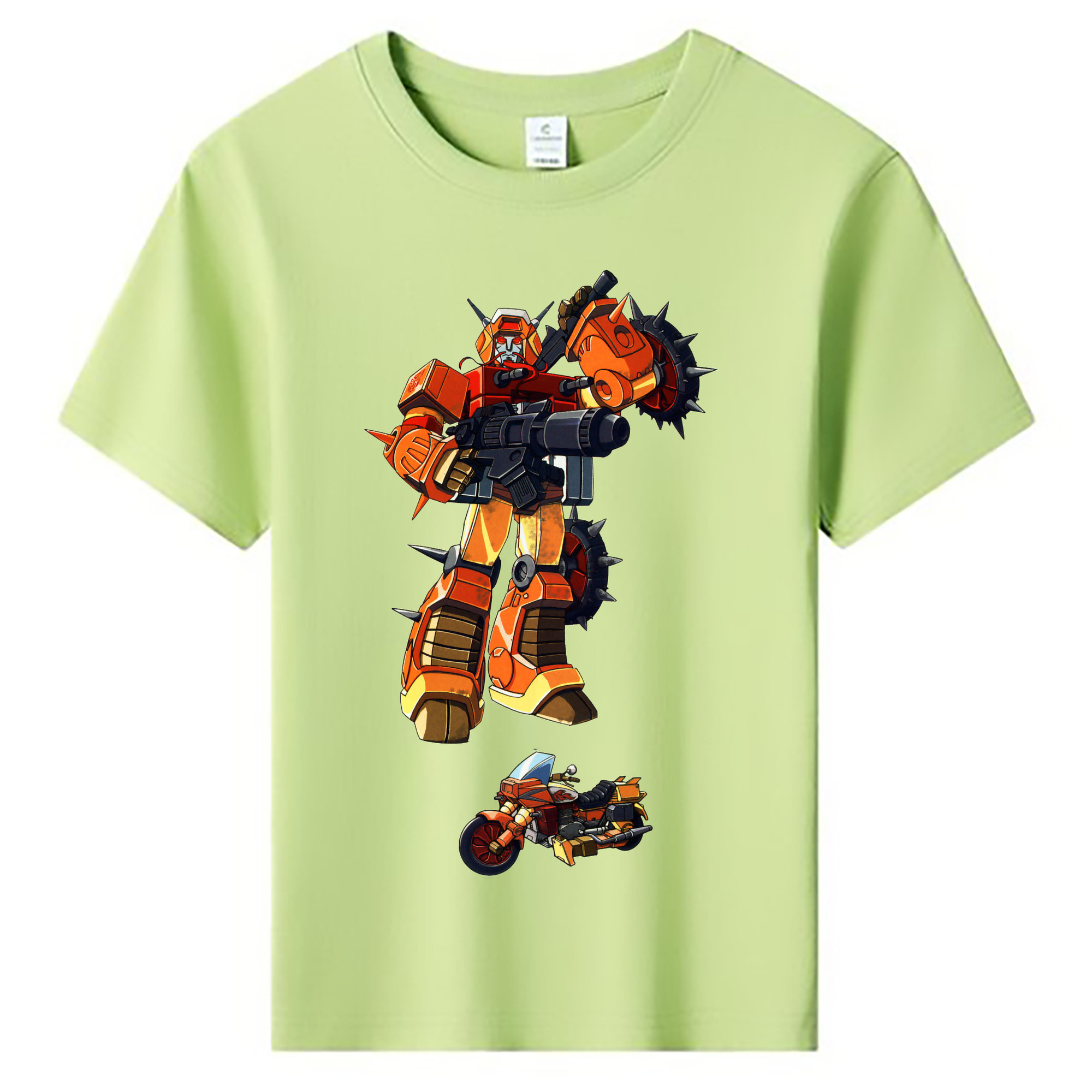 （画像用）  綿100％キッズTシャツ（フロントプリント）